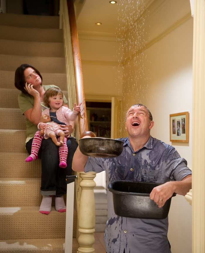 Water Dripping From Ceiling