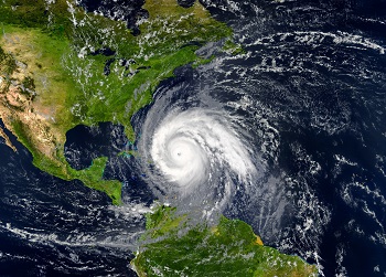 Hurricane In Atlantic