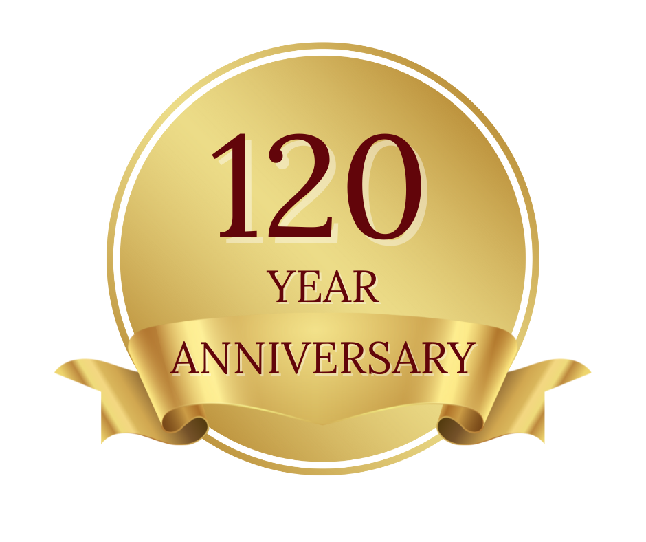 120 year badge